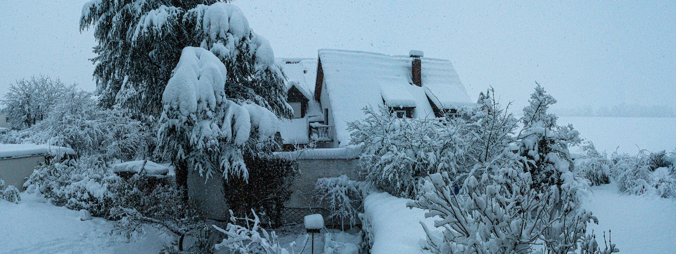 Schneechaos in Bayern