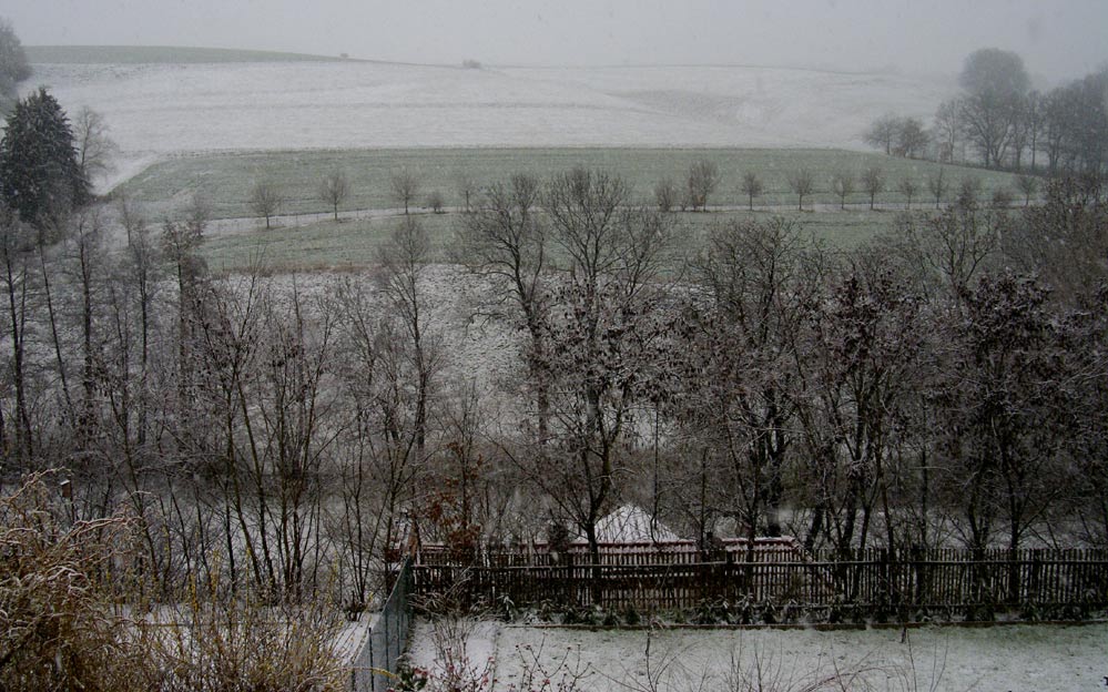 Schneechaos in Thüringen