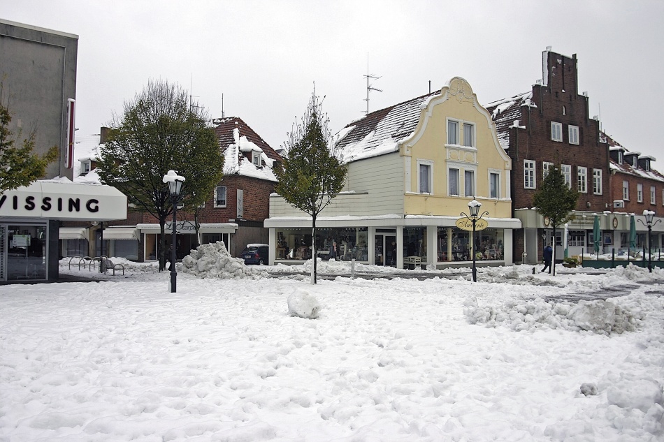 Schneechaos in Vreden