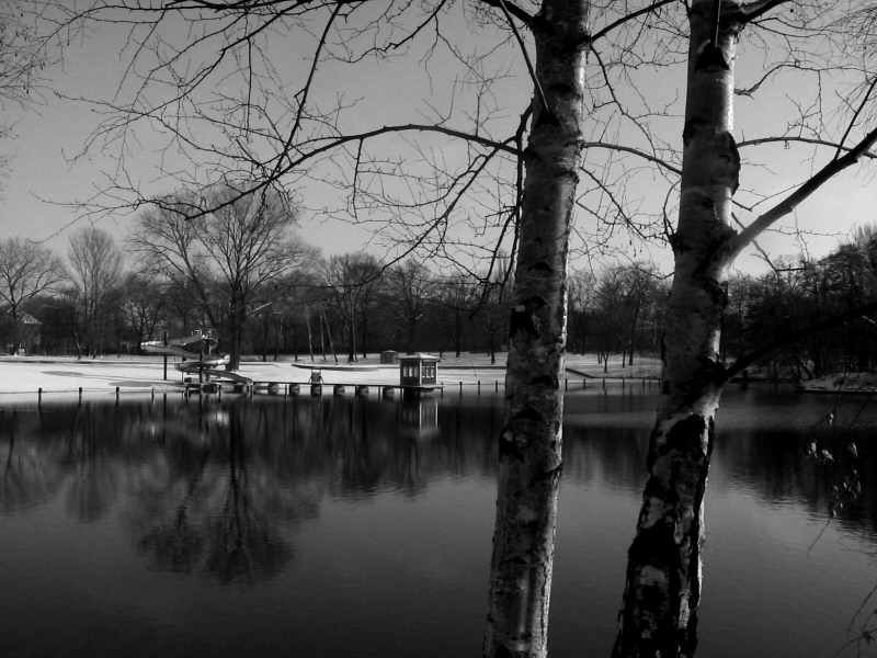 Schneeee!!! ...am Orankesee