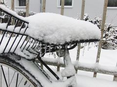 Schneefahrrad