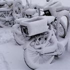 Schneefahrräder