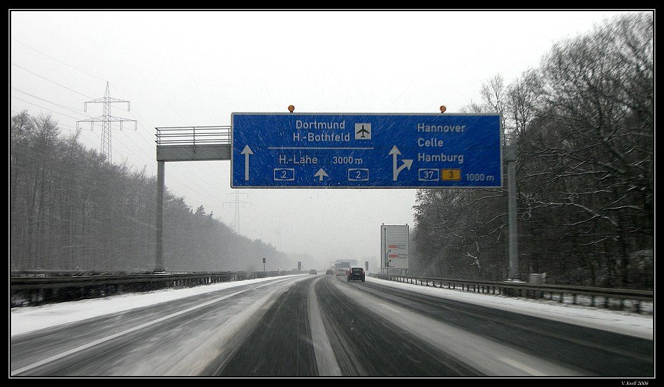 Schneefahrt