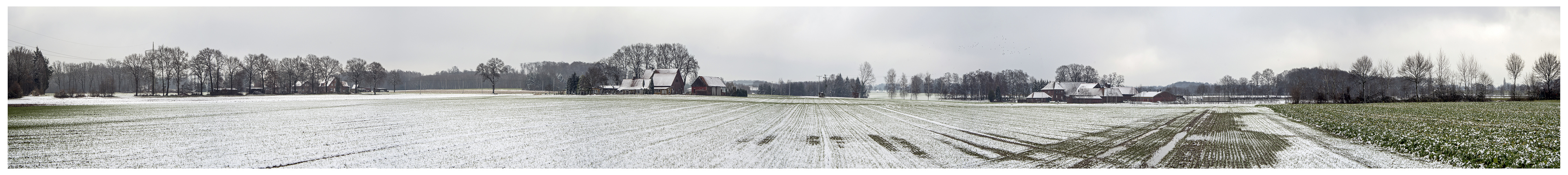 Schneefall im Emkum