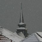 Schneefall im Rheinland