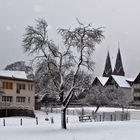 Schneefall in Boele