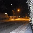 Schneefall in Pasching