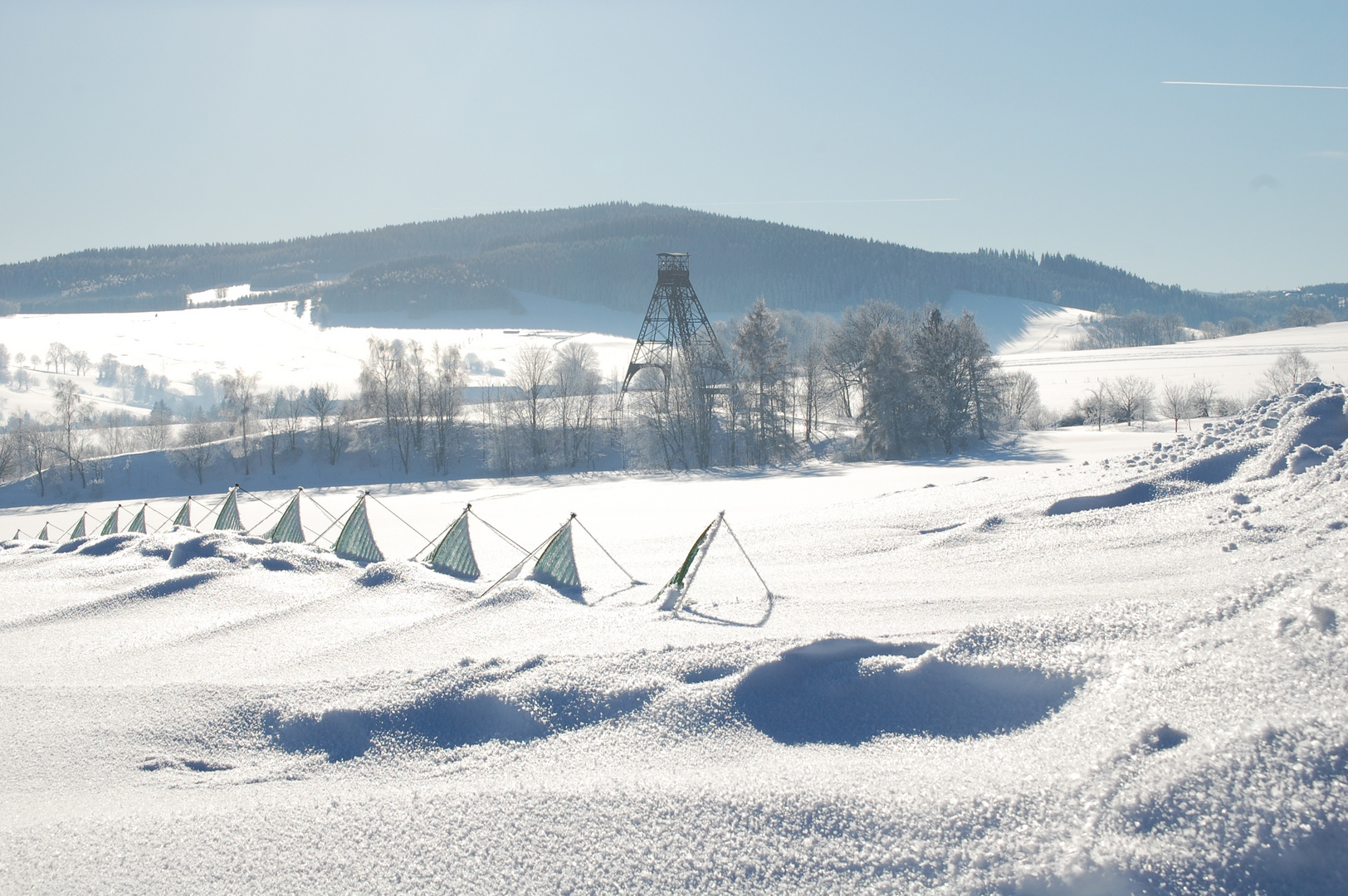 Schneefang überfordert