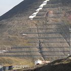 Schneefangzäune auf Spitzbergen