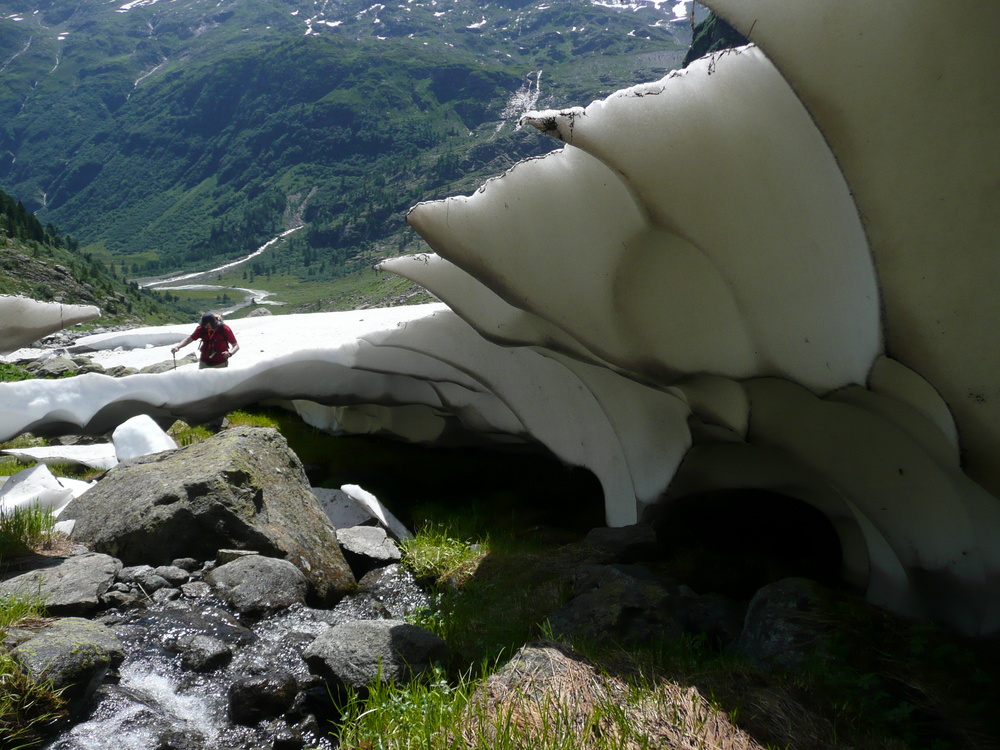 Schneefelder im Innnergschlöß/ Villtragenbach