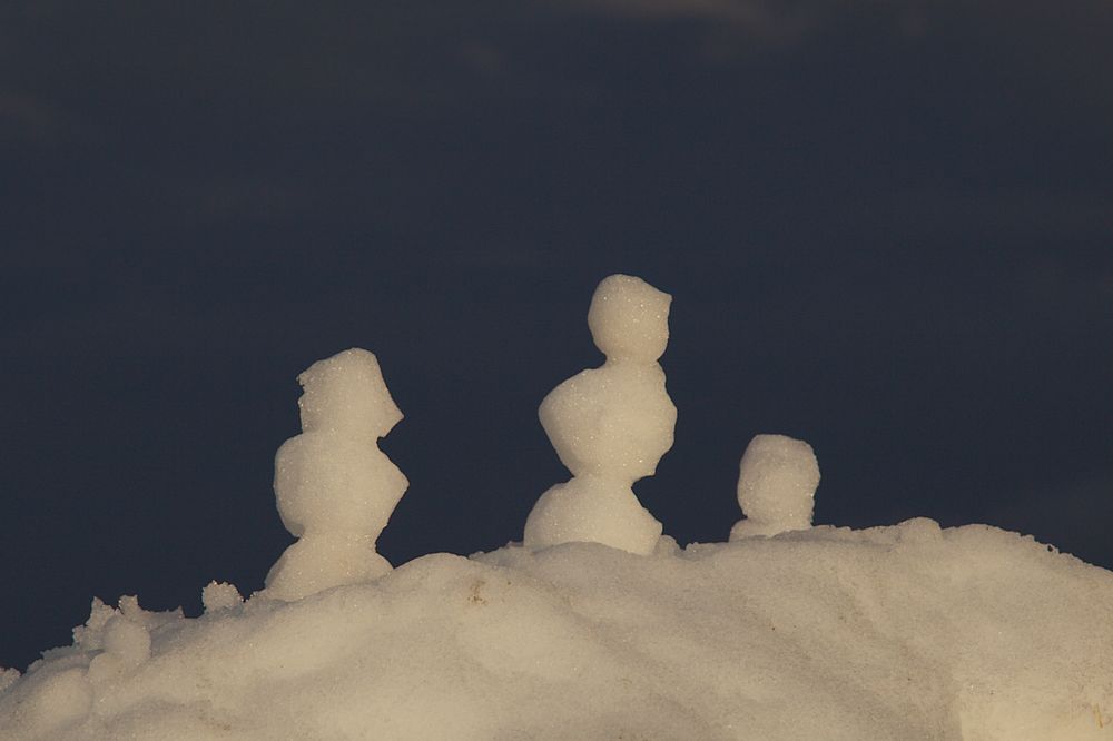 Schneefiguren