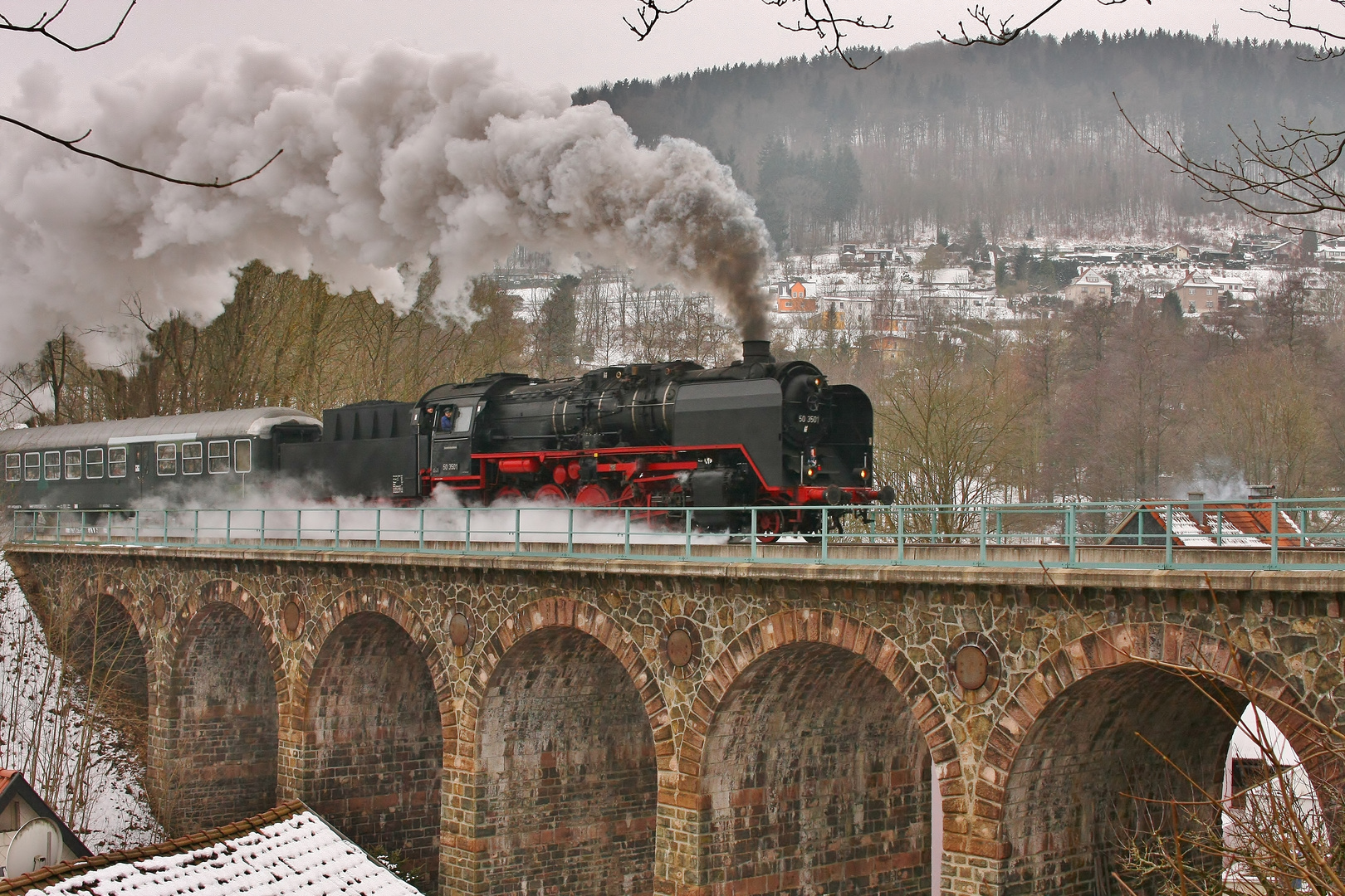 Schneeflocke(n) in Thüringen