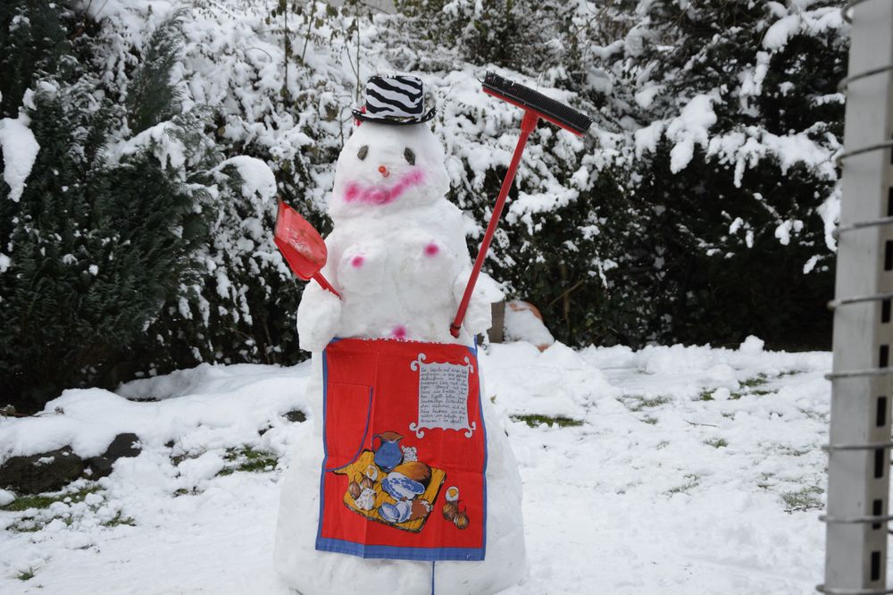 schneefrau Foto & Bild anfängerecke nachgefragt, nachgefragt