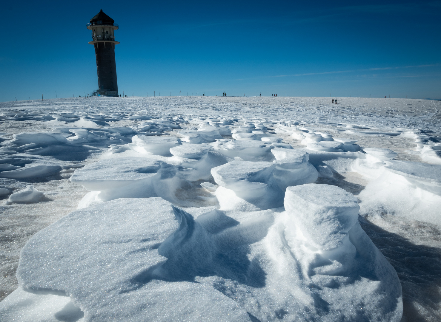 Schneegebilde