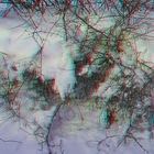 Schneegeflecht (3D Ana-rot-cyan)