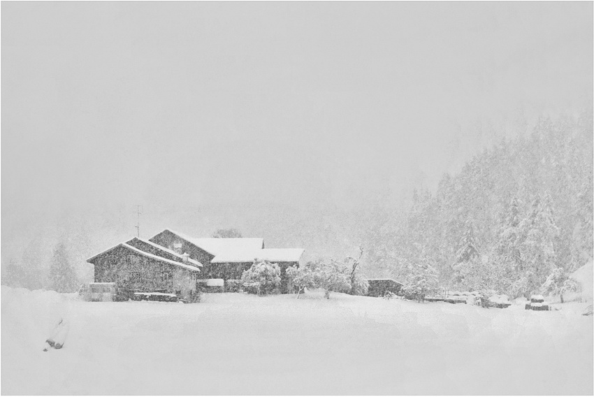 Schneegestöber