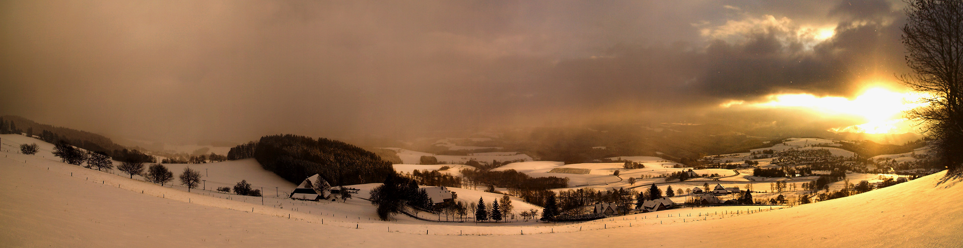 Schneegestöber