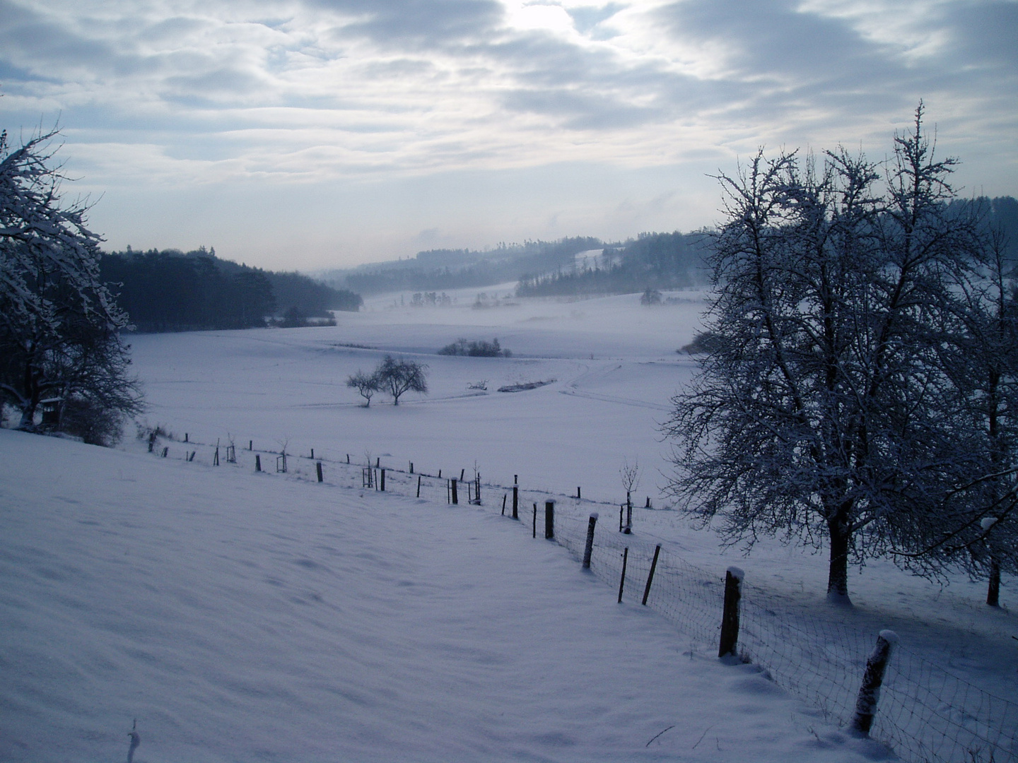 Schneegestöber