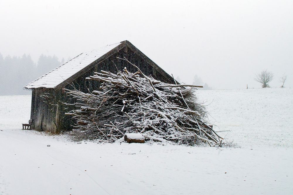 Schneegestöber