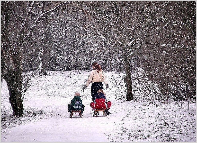 Schneegestöber