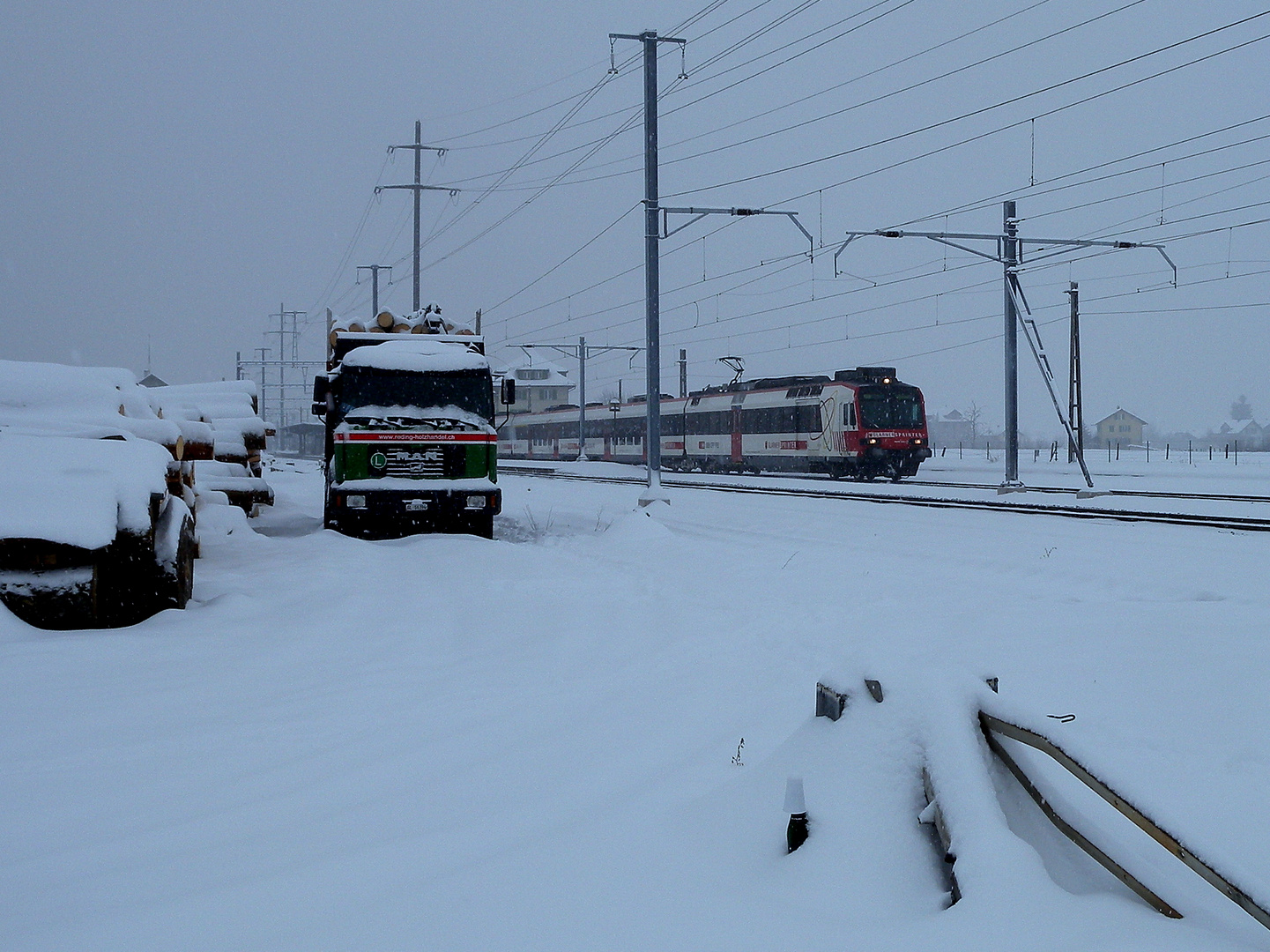 Schneegestöber & Grau / Nevasca y gris / tempête de neige et gris...01