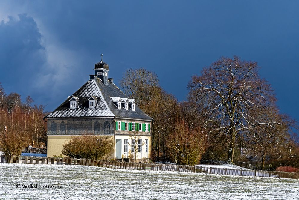 Schneegewitter über Wittgenstein