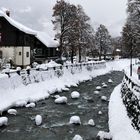 ...Schneehäubchen auf der Litz...