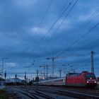 Schneehaltige Wolken