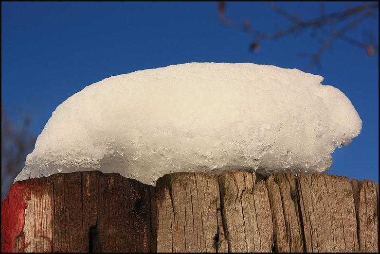 Schneehauben