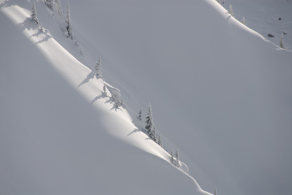 Schneehülle in Canada