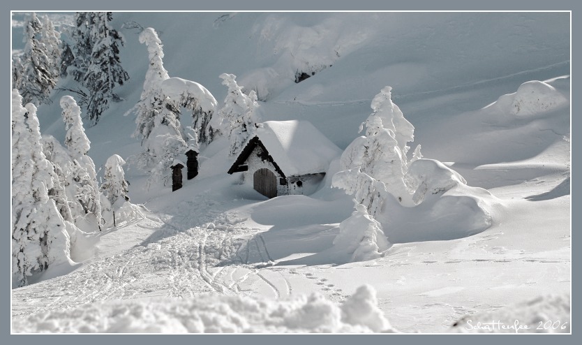 Schneehütte