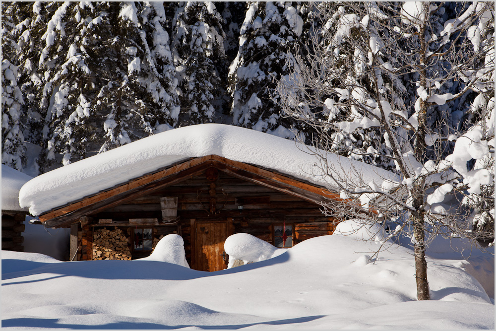 Schneehütte