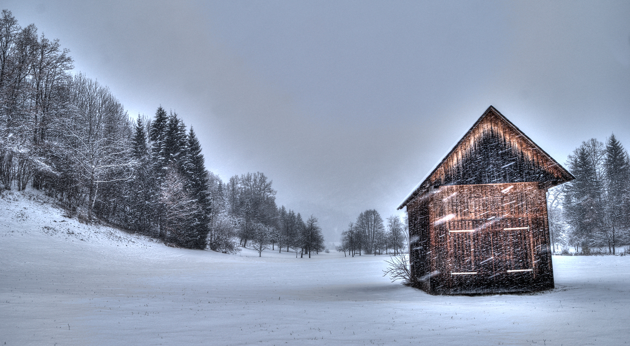 Schneehütte