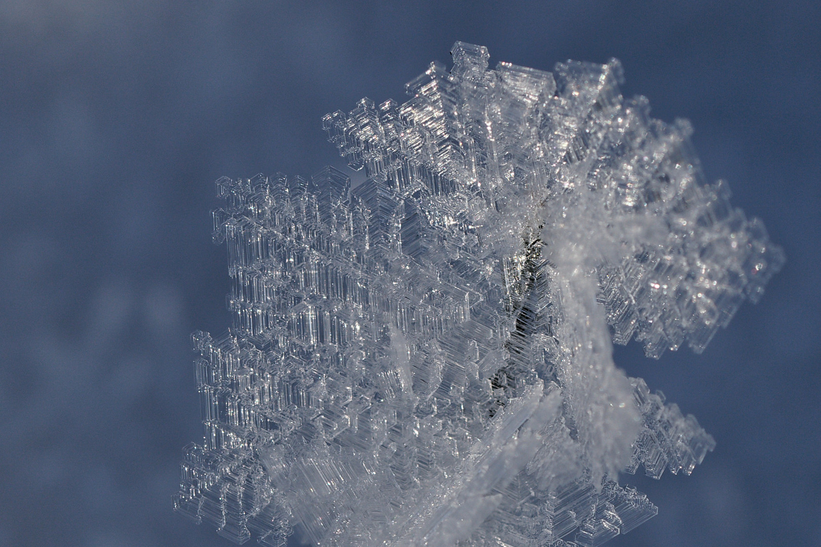 Schneekristalle Foto &amp; Bild | jahreszeiten, winter, makro Bilder auf ...
