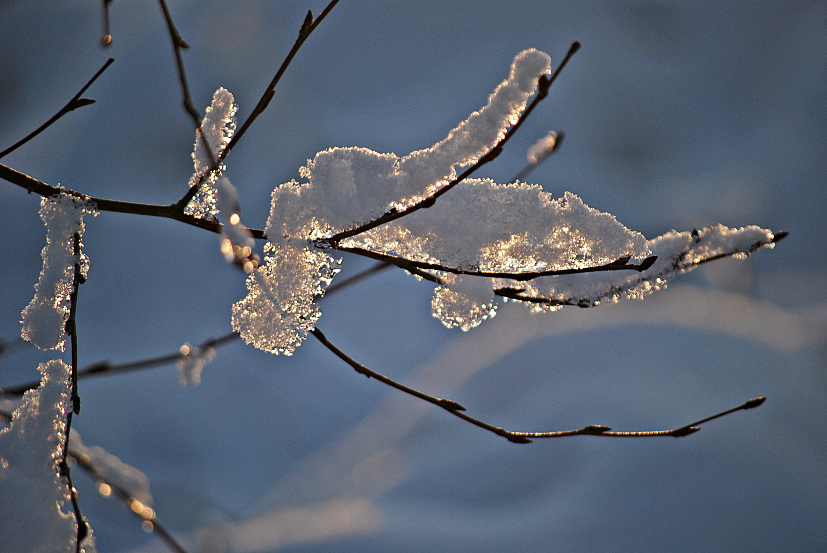 Schneekristalle...