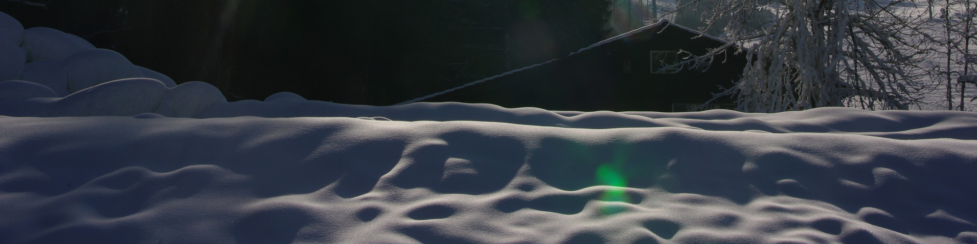 Schneekunst oder Kunstschnee