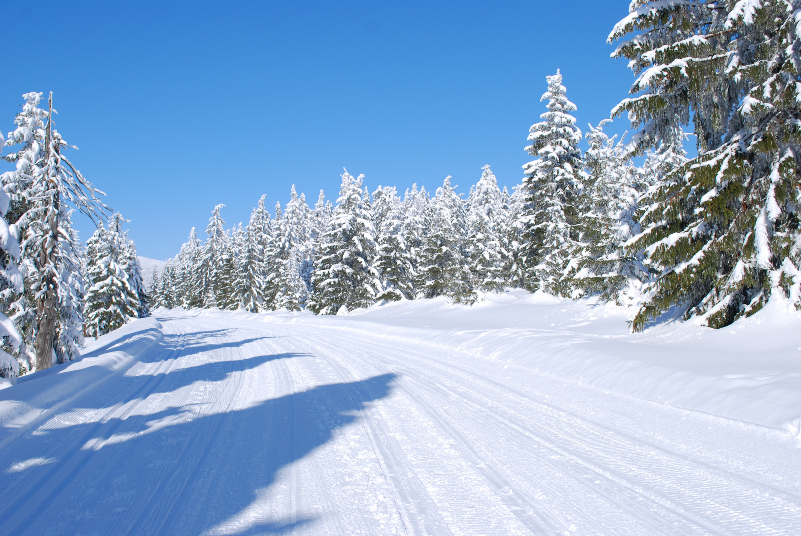 Schneelandschaft 1 Foto & Bild  landschaft, berge, natur Bilder auf 
