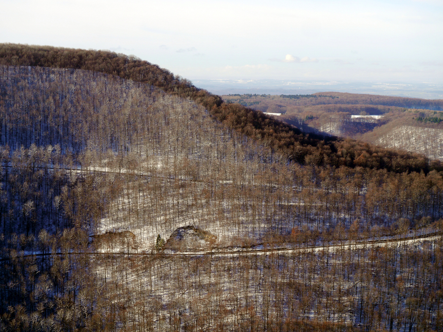 Schneelandschaft auf der Schwäbischen Alb 2