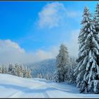 Schneelandschaft bei der Hindenburgshütte