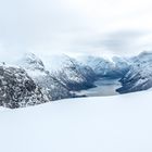 Schneelandschaft bei Loen