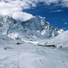 Schneelandschaft bei Pheriche (4240m)