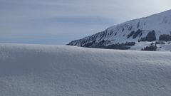 Schneelandschaft Kleinwalsertal