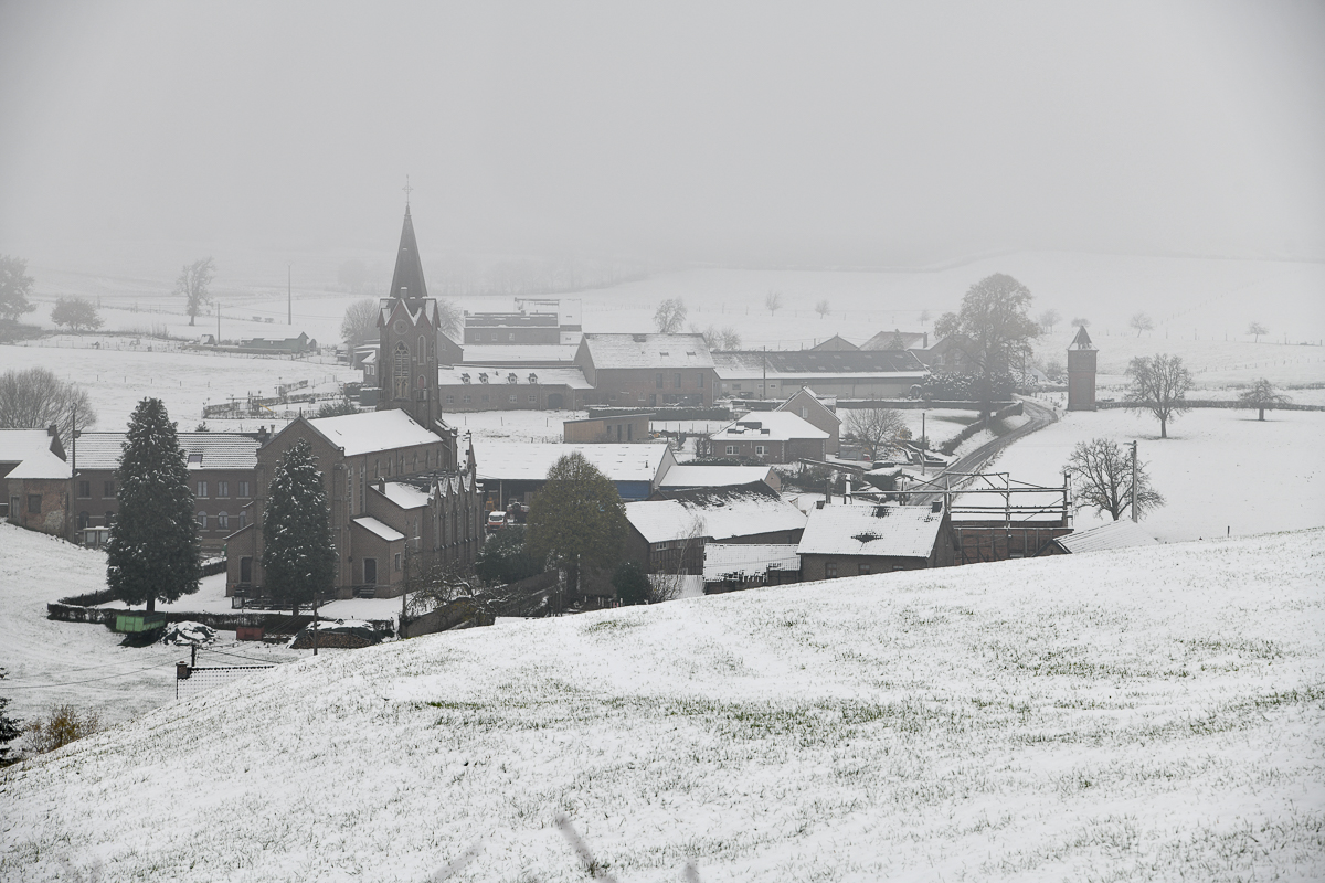 Schneelandschaft Remersdaal (B)