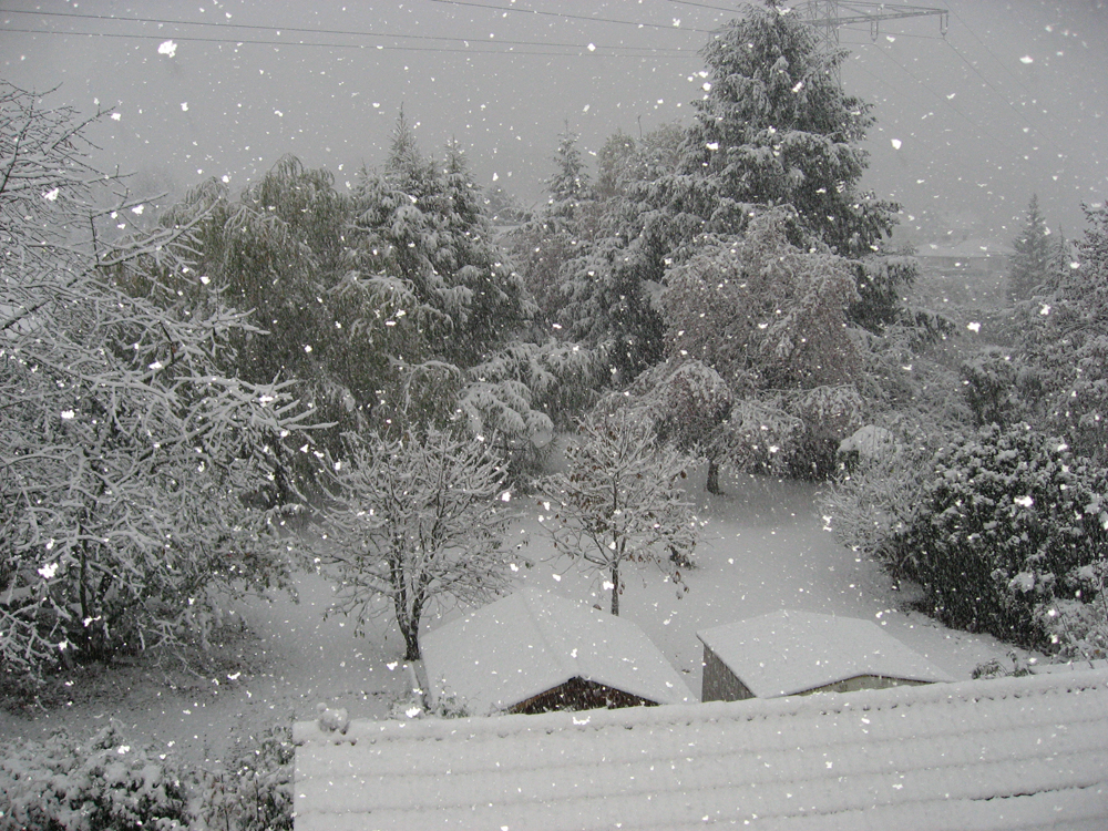 Schneelandschaft Schnaittach Winter