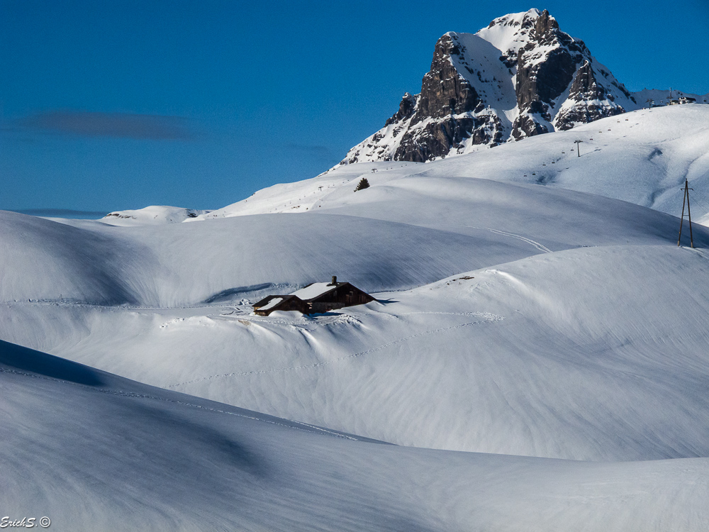 Schneelandschaft/Farbe