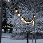 Schneeleuchten in Bad Nenndorf