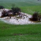 Schneemalerei auf der Schwäbischen Alb