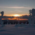 "Schneemandl" im Bayerischen Wald