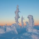 "Schneemandl" im Bayerischen Wald