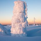 "Schneemandl" im Bayerischen Wald